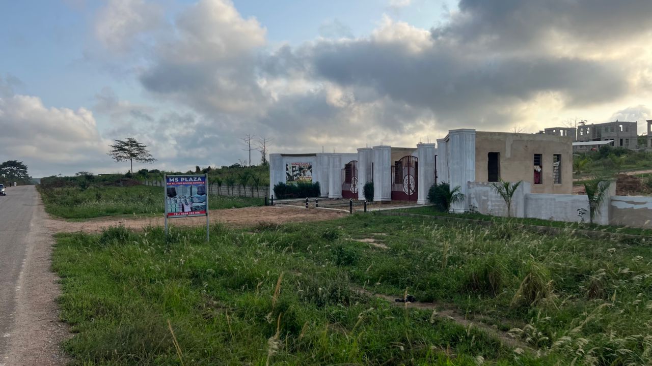 Front gate side view